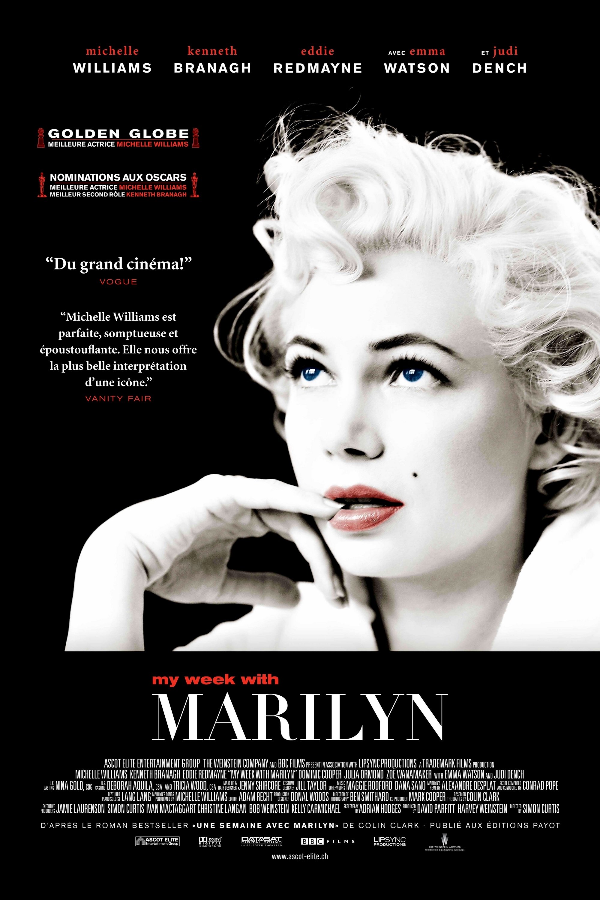 Affiche du film My Week with Marilyn