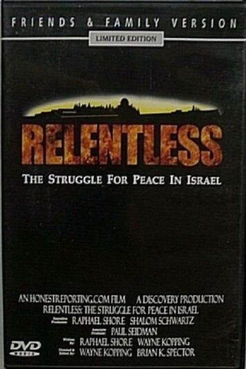Poster de Relentless: Struggle for Peace in the Middle East