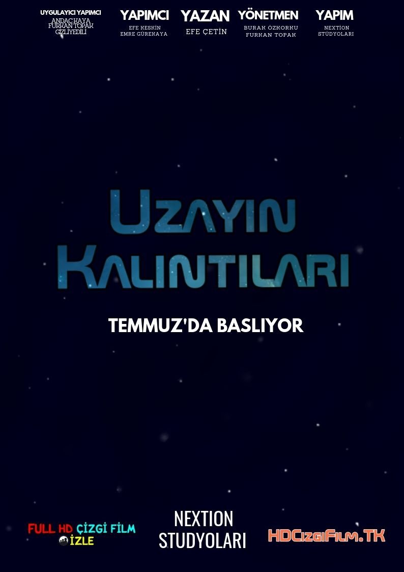 Poster de Uzayın Kalıntıları