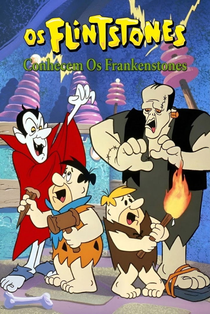 Poster de Os Flintstones Encontram Pedrácula e Frankenstone