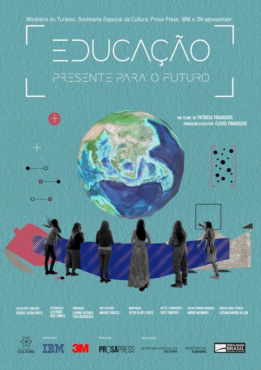 Poster de Educação Presente para o Futuro