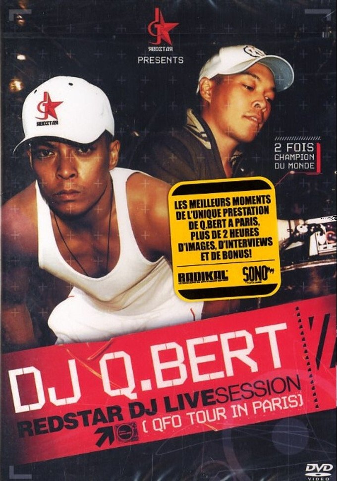 Poster de Dj Q Bert Redstar Live Session QFO Tour In Paris