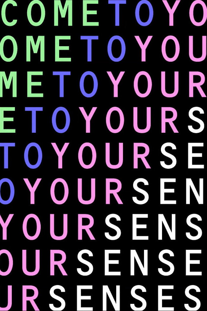 Poster de Come To Your Senses