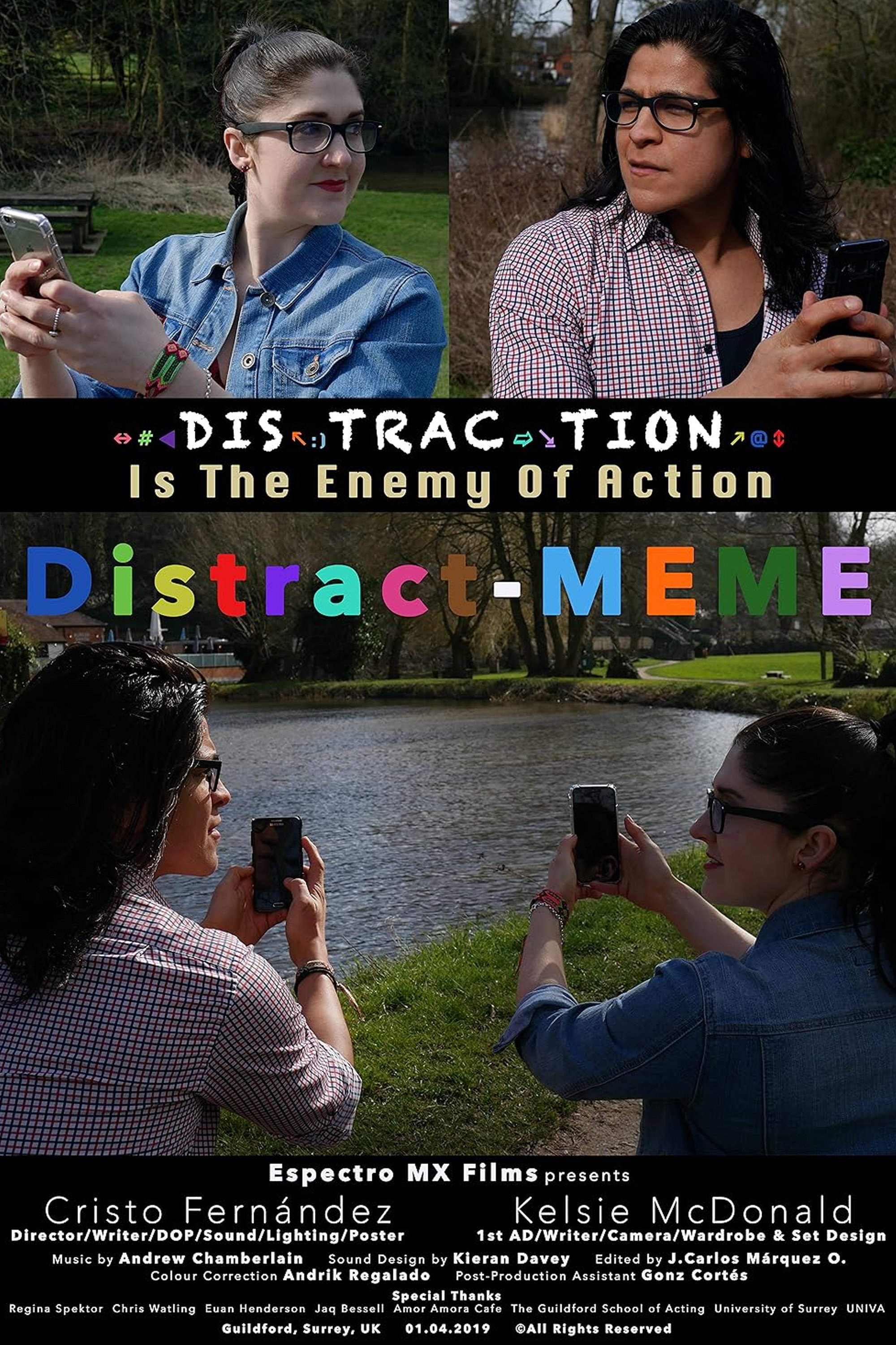 Poster de Distract-MEME