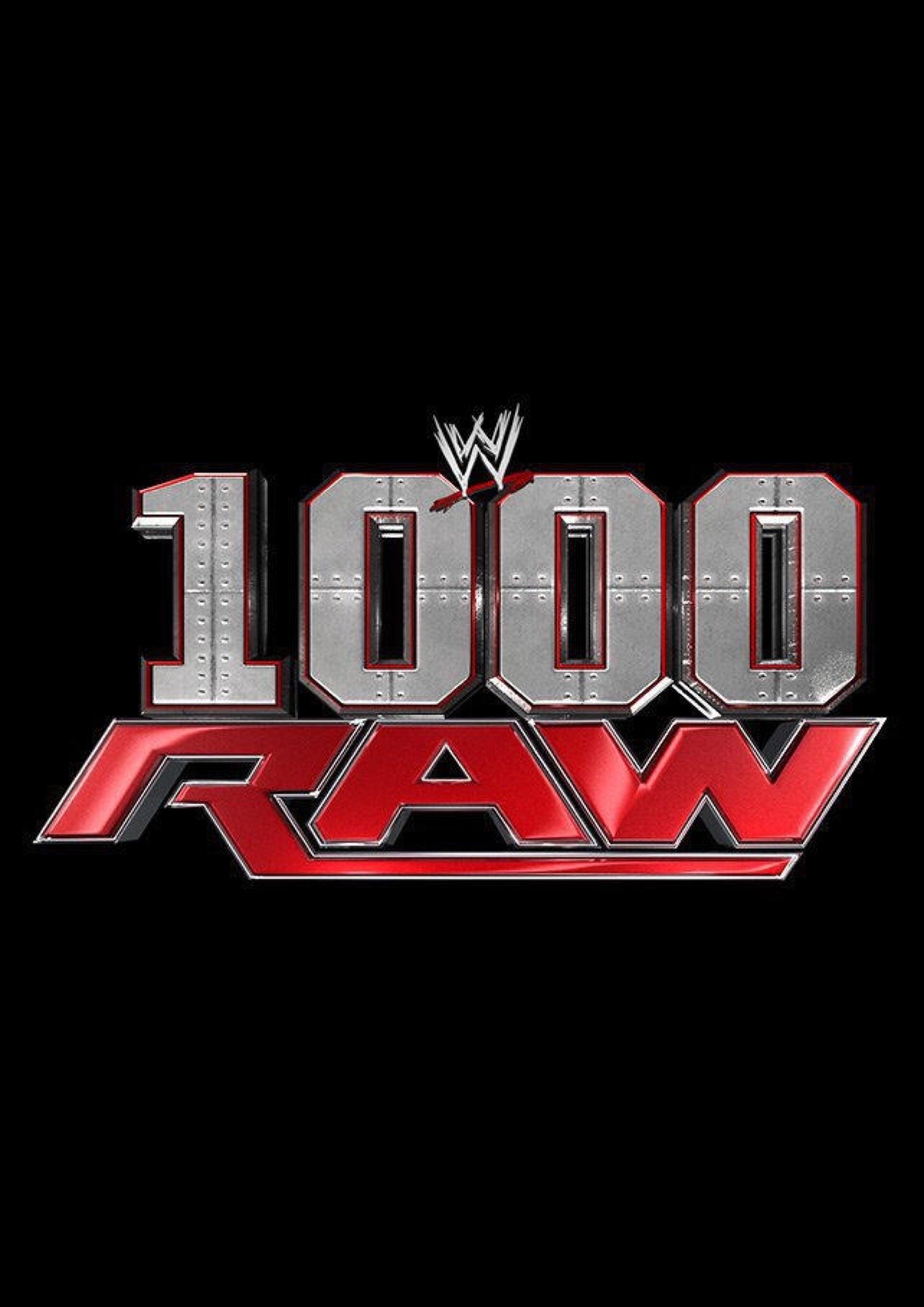 Affiche du film WWE RAW 1000