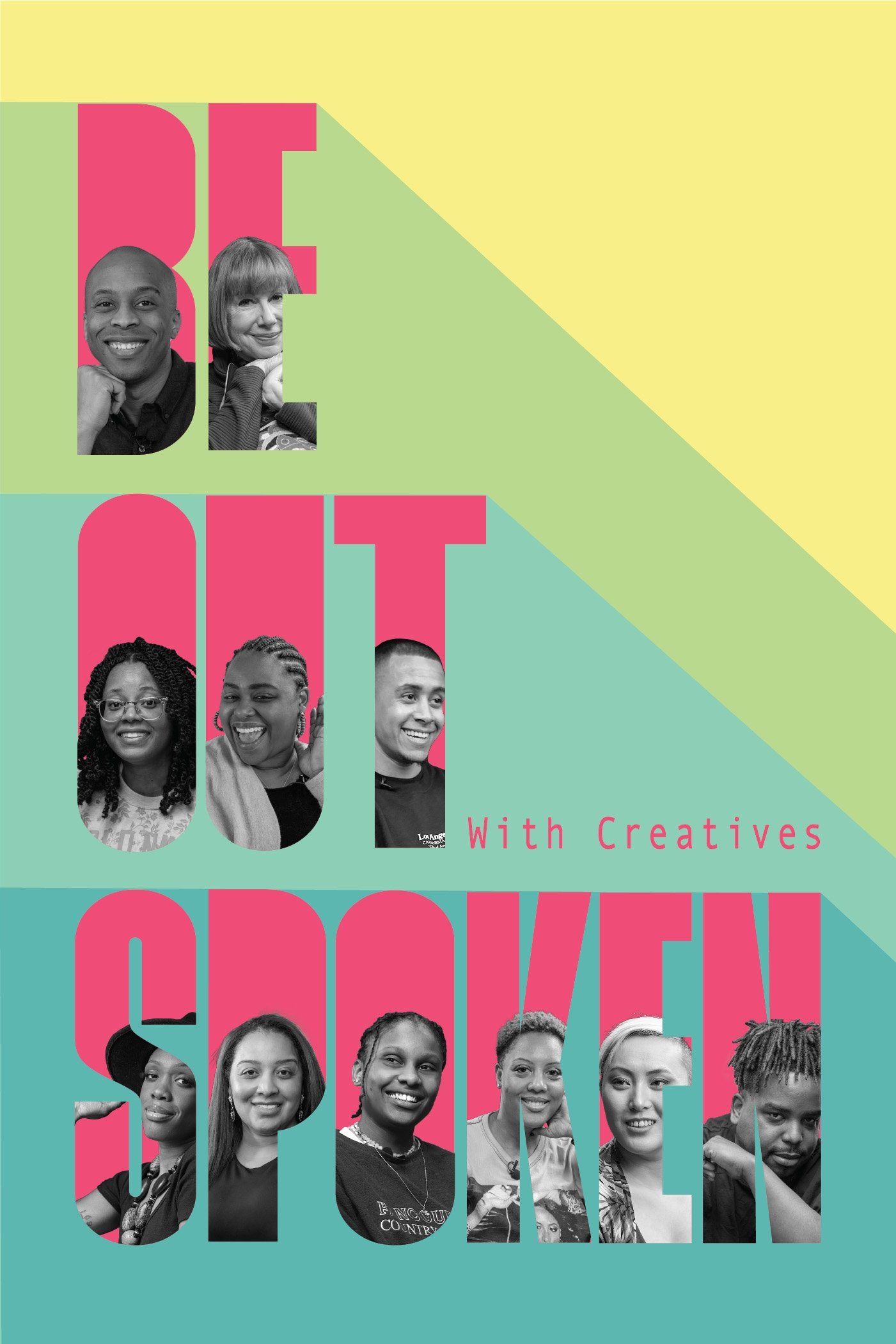 Poster de Be outspoken with creatives