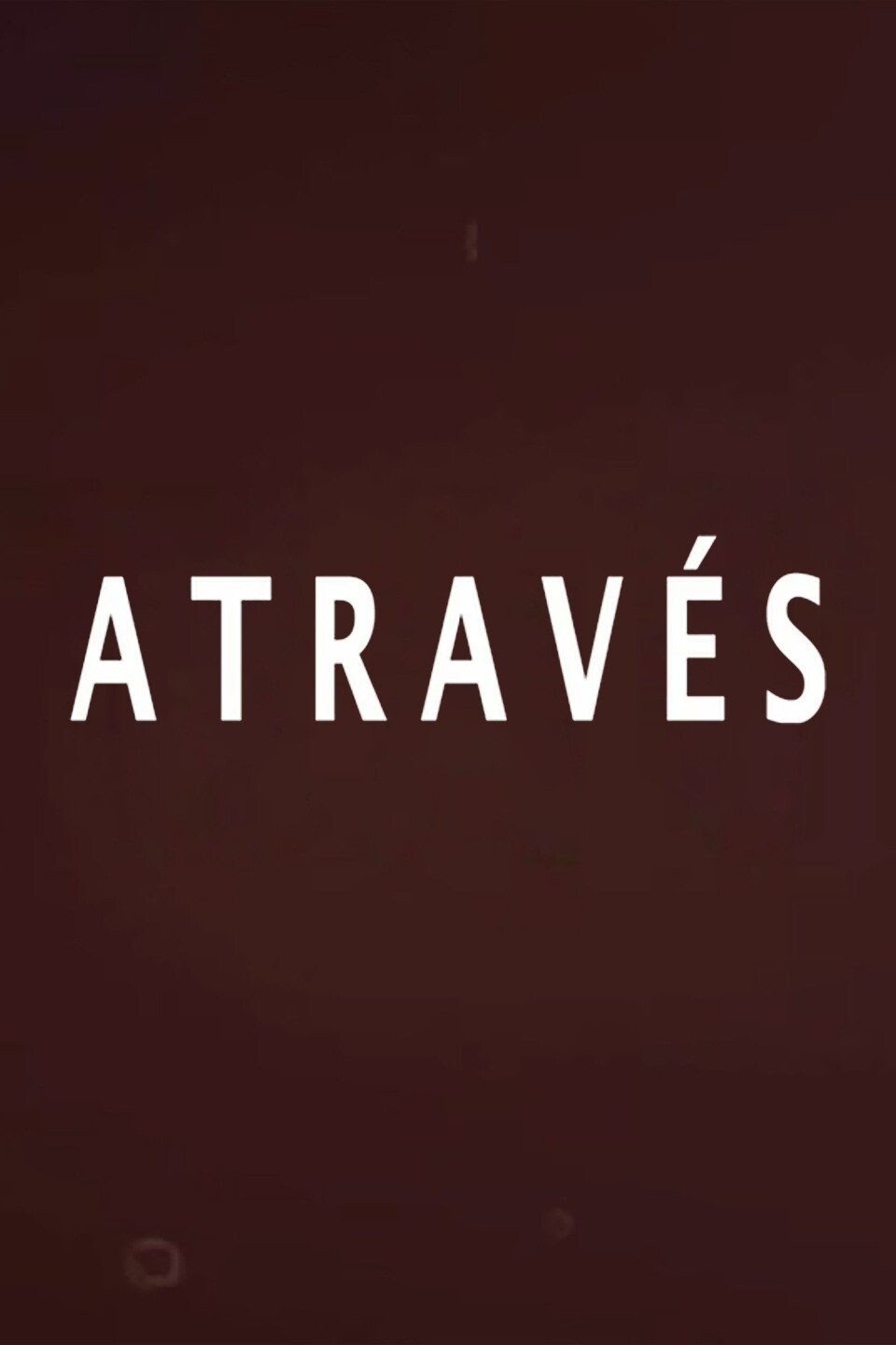 Poster de Através