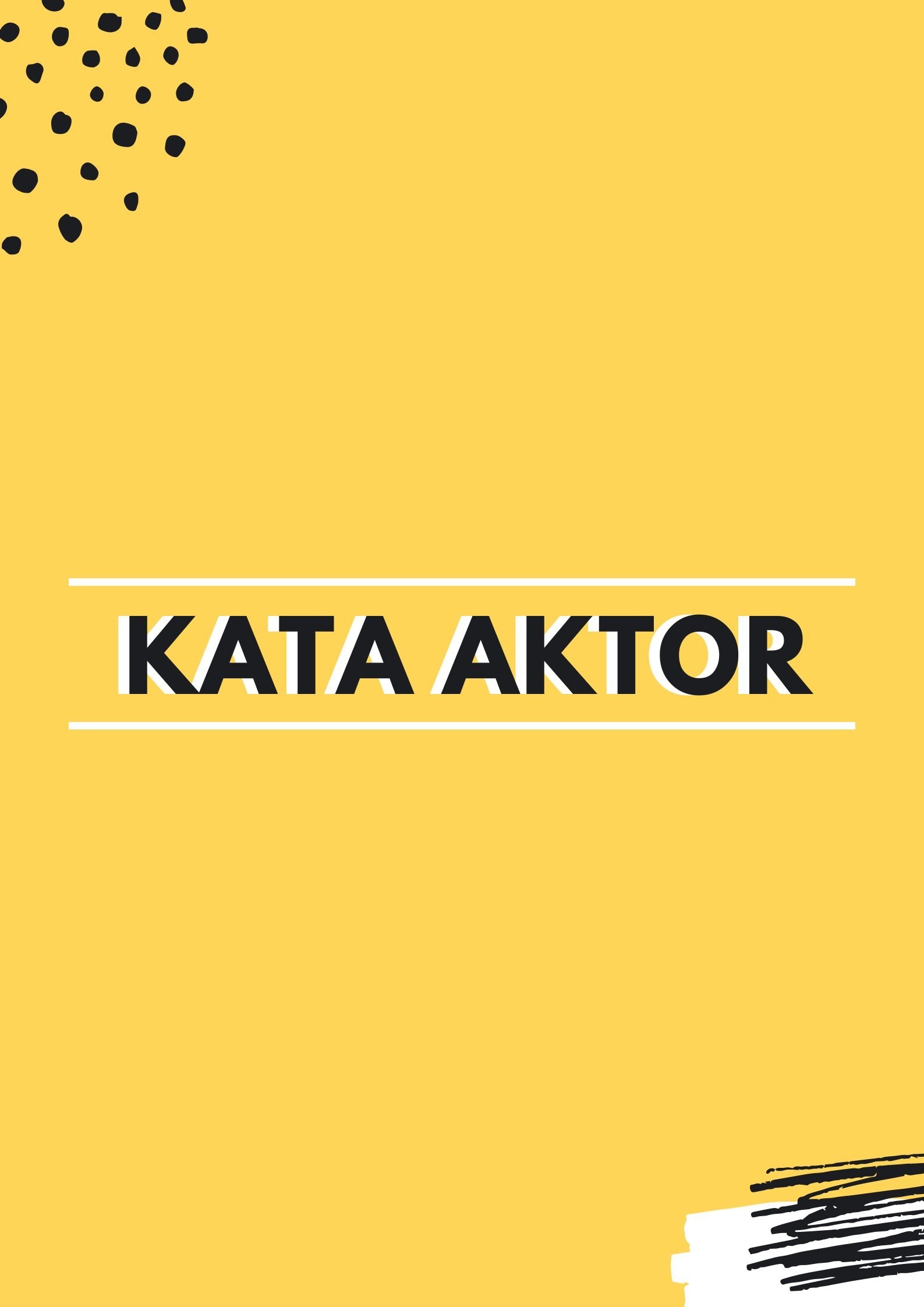 Poster de Kata Aktor