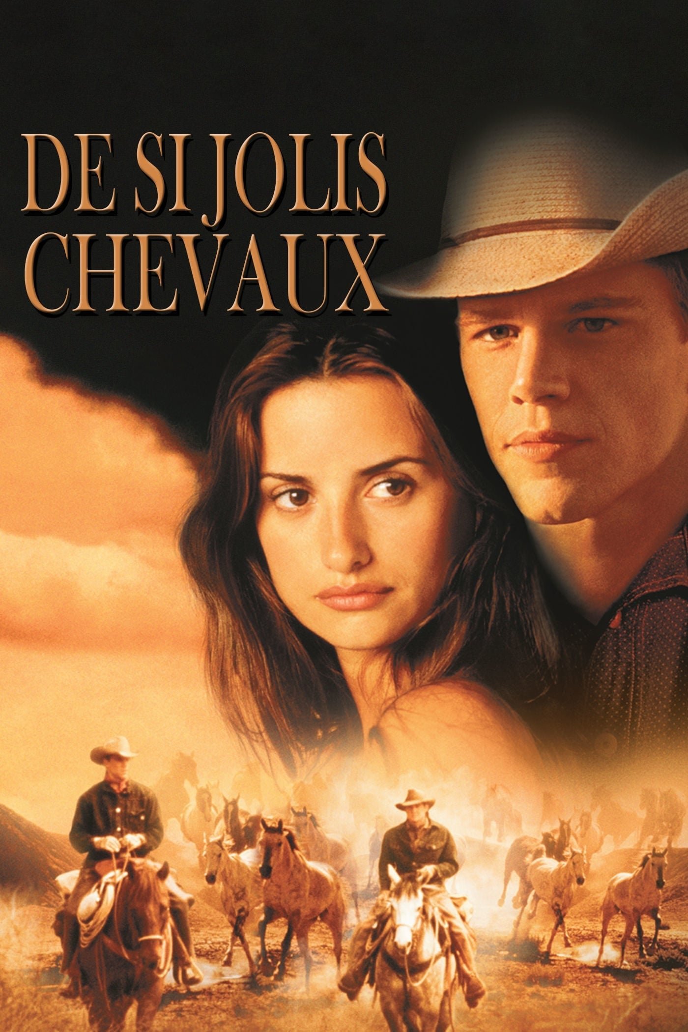 Affiche du film De si jolis chevaux