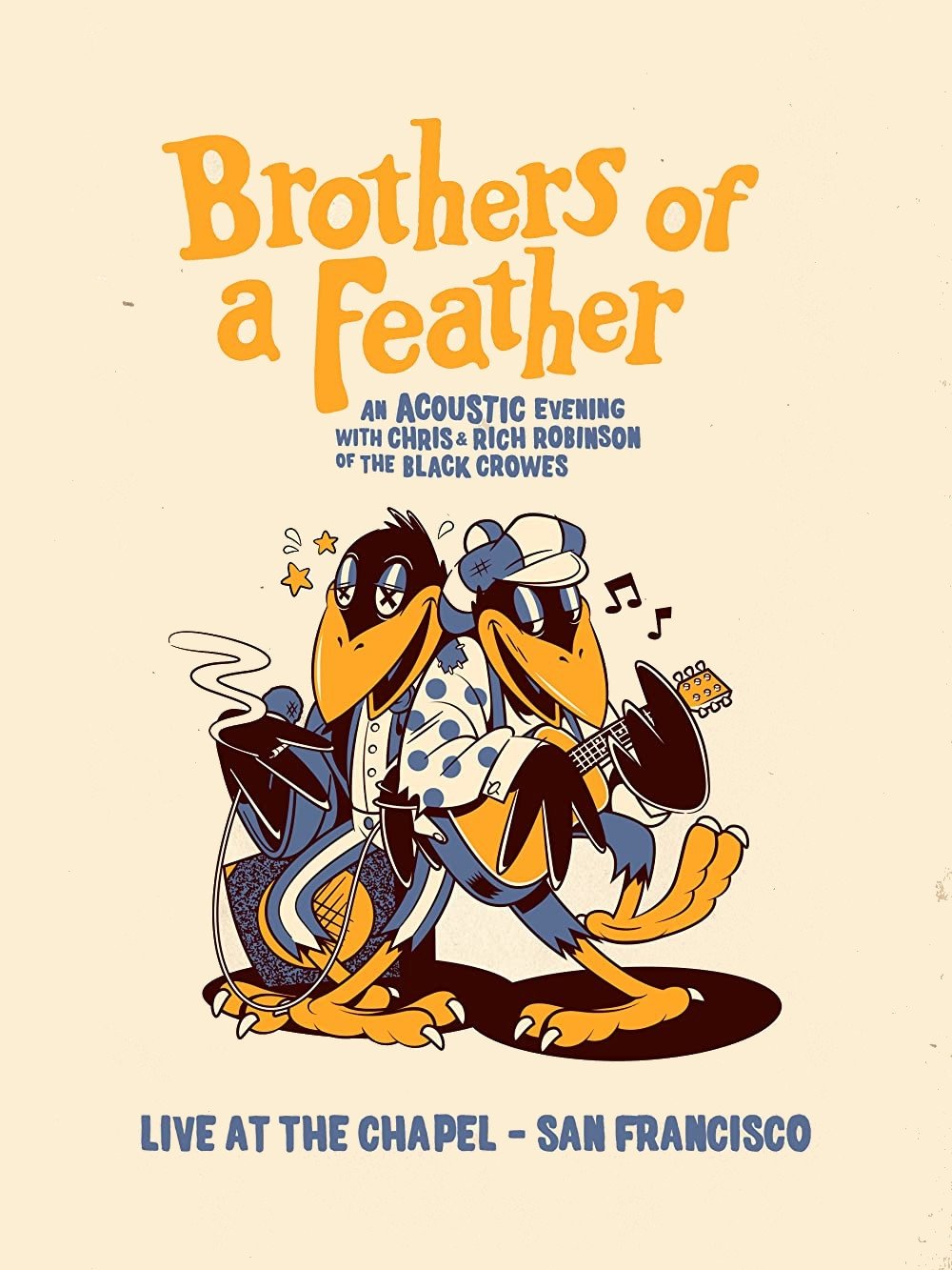 Poster de The Black Crowes Brothers of a Feather Live at the Chapel