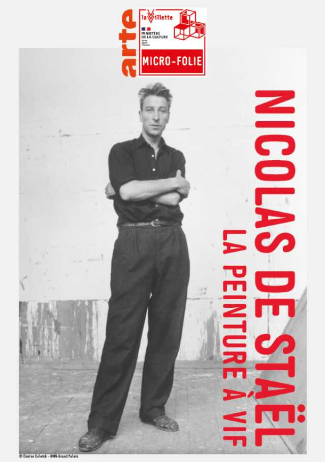 Affiche du film Nicolas de Staël, la peinture à vif
