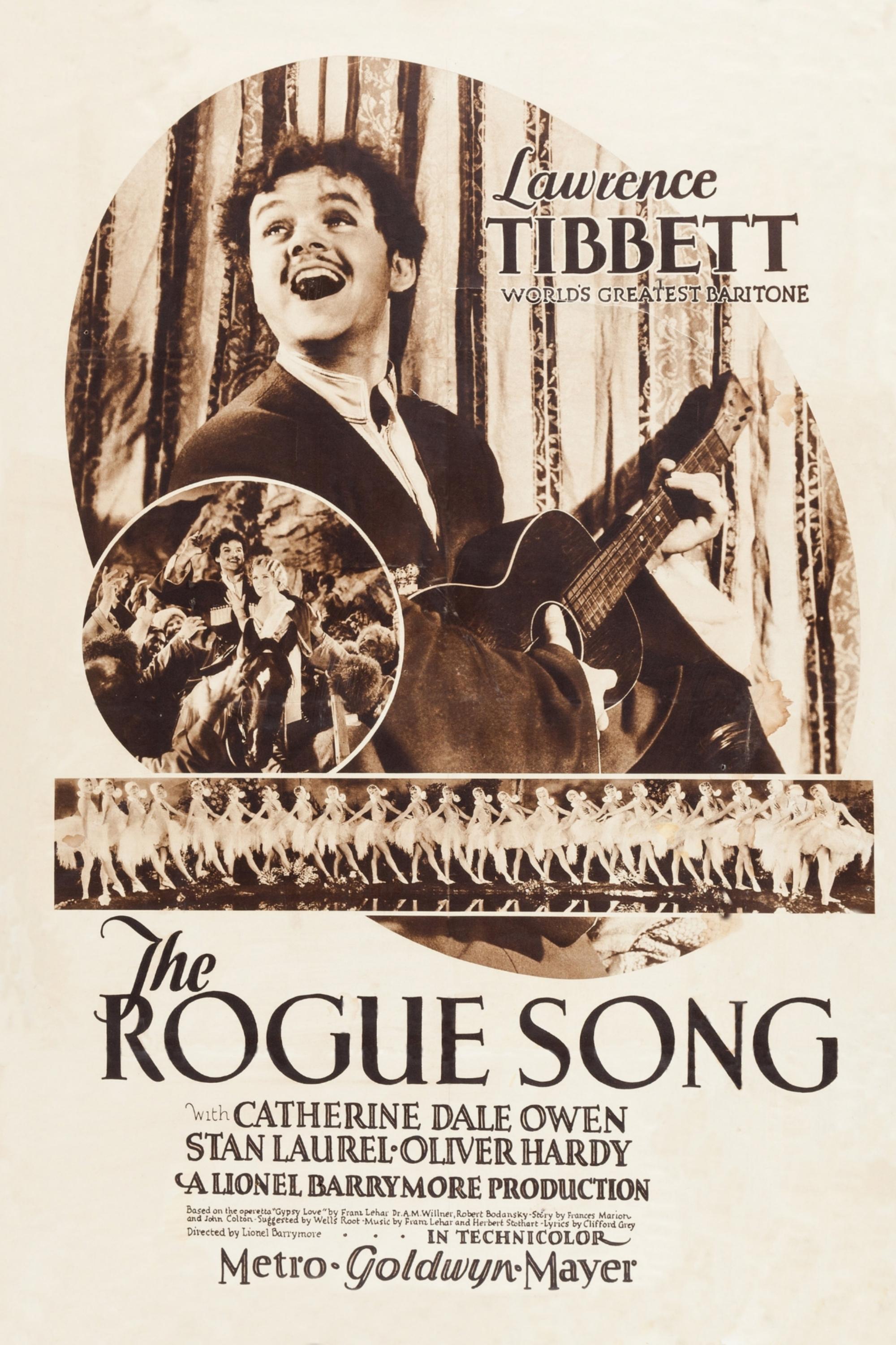 Poster de The Rogue Song