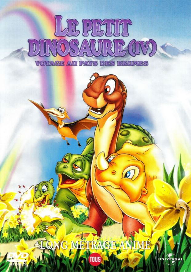 Affiche du film Le Petit Dinosaure 4 : Voyage au pays des brumes