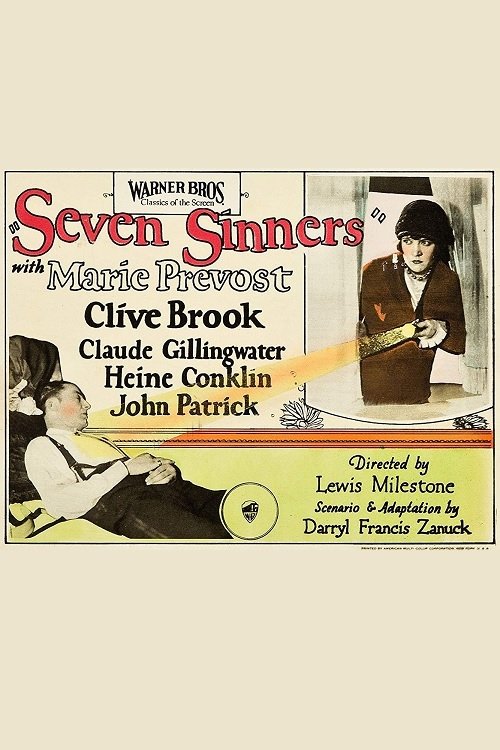 Poster de Seven Sinners