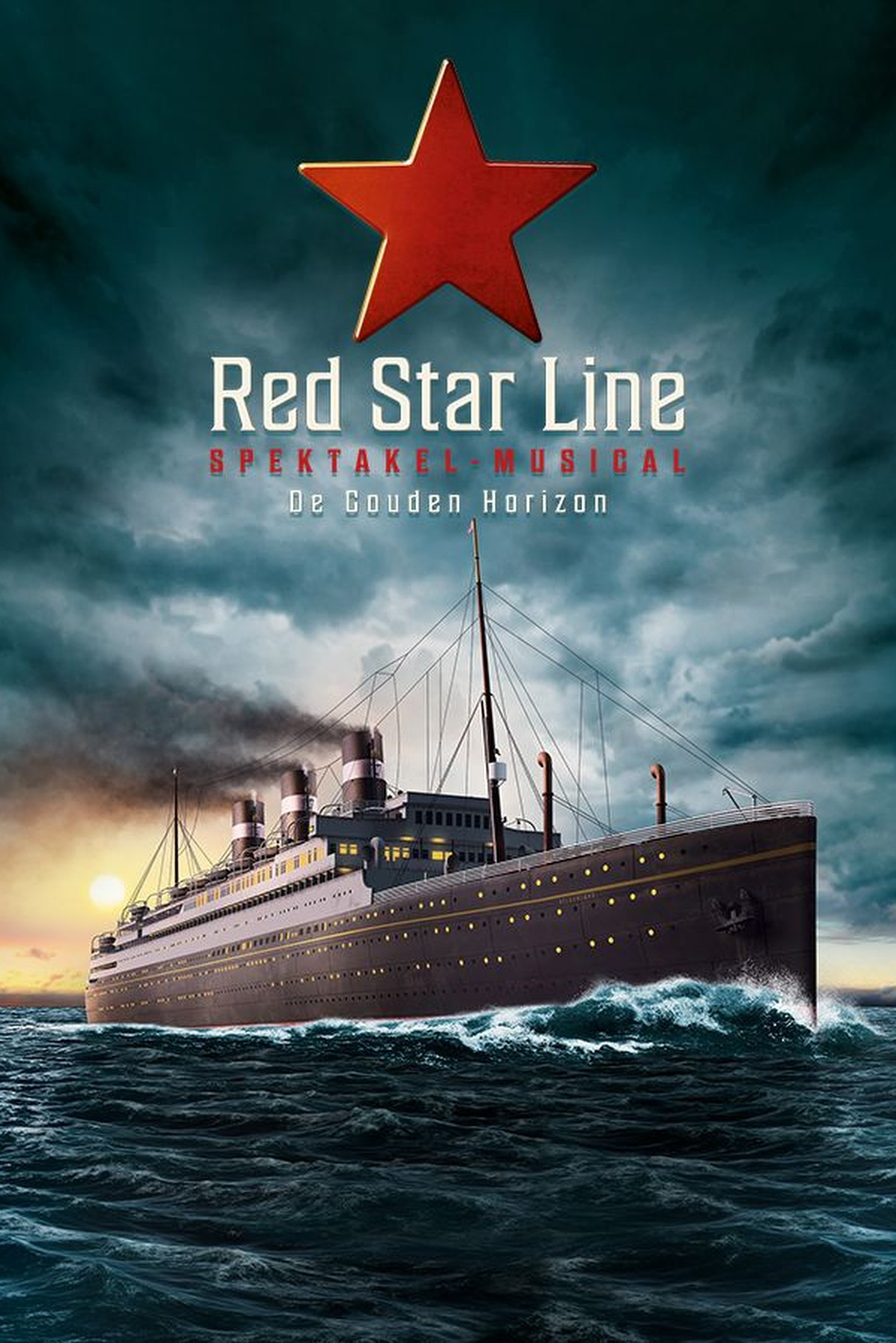 Poster de Red Star Line Spektakelmusical: De Gouden Horizon