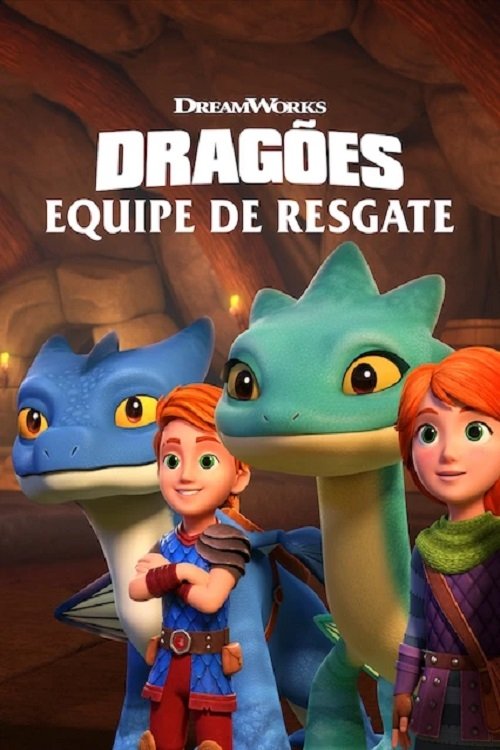 Poster de Dragões: Equipe de Resgate