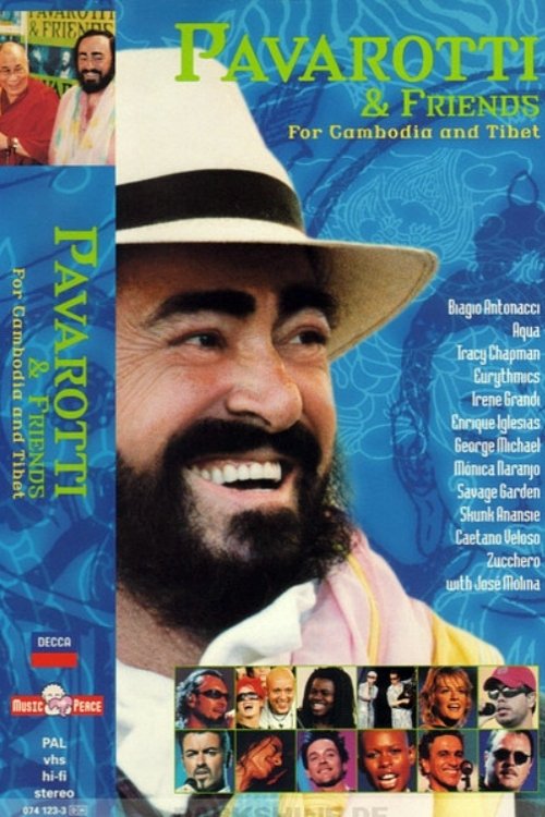 Affiche du film Pavarotti & Friends 7 - For Cambodia and Tibet