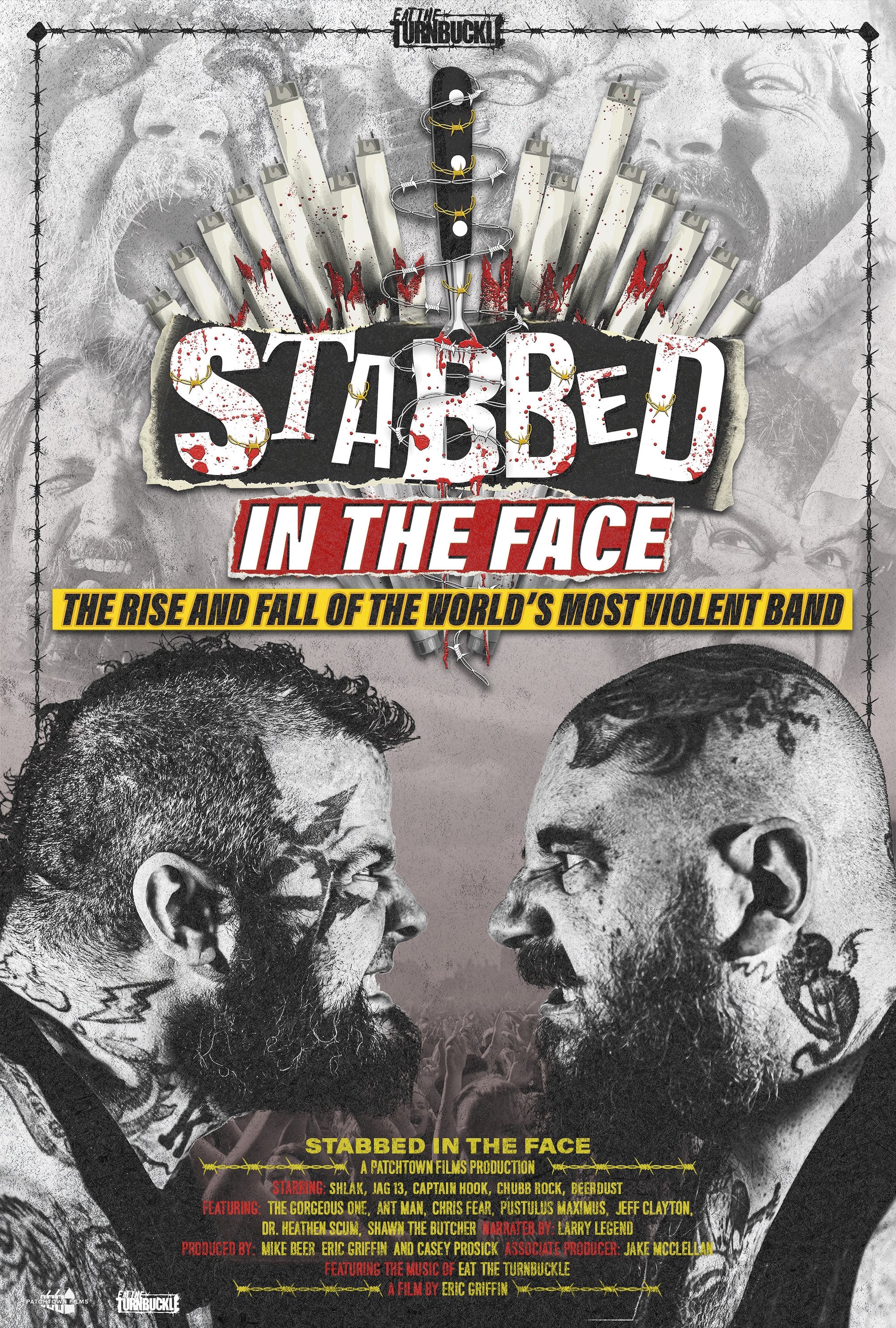 Poster de Stabbed in the Face: The Rise and Fall of the World's Most Violent Band