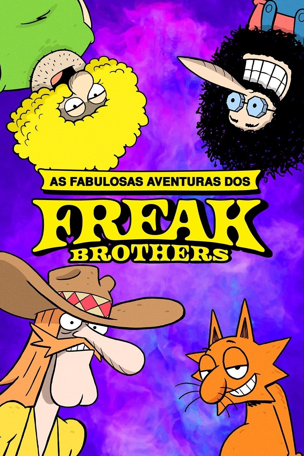 Poster de As Fabulosas Aventuras dos Freak Brothers