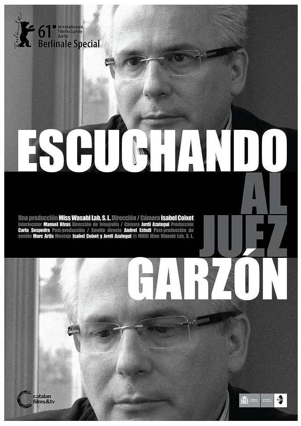 Poster de Escuchando al juez Garzón