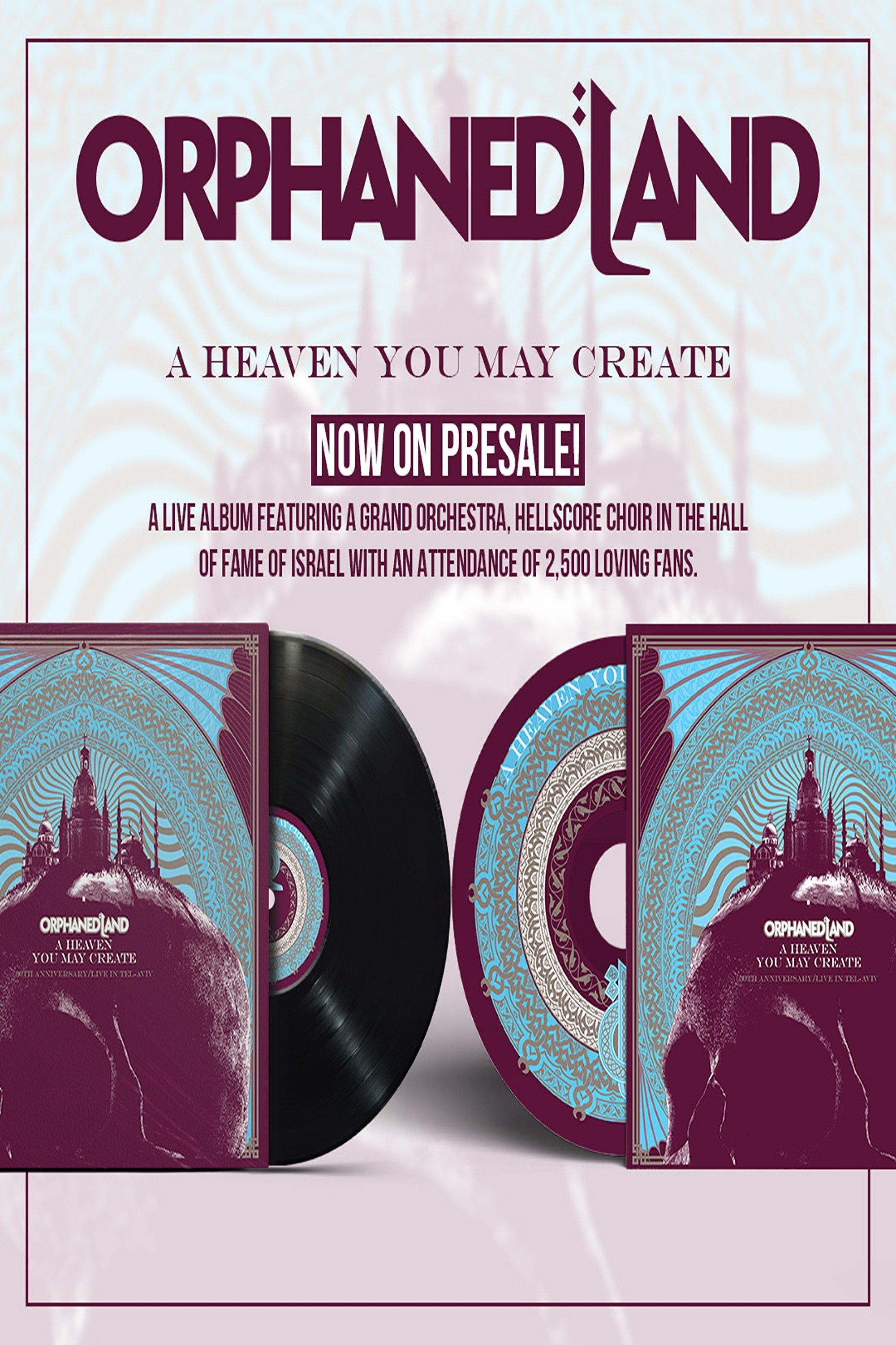 Poster de Orphaned Land: A Heaven You May Create