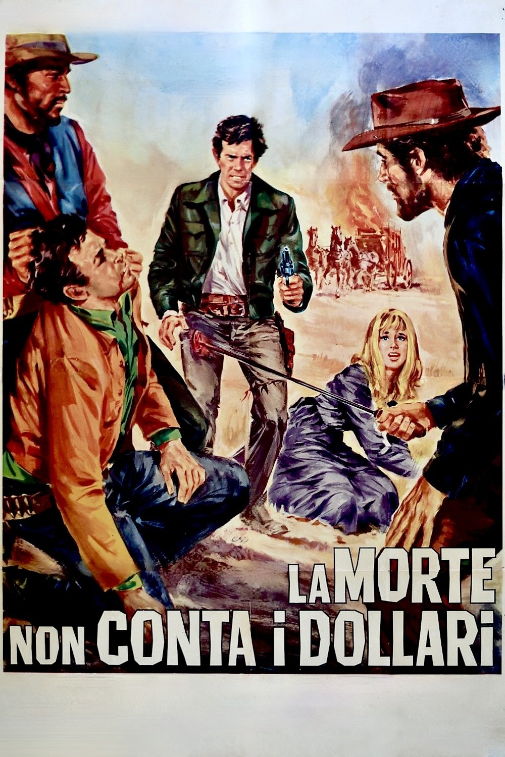 Poster de A Morte não Conta os Dólares