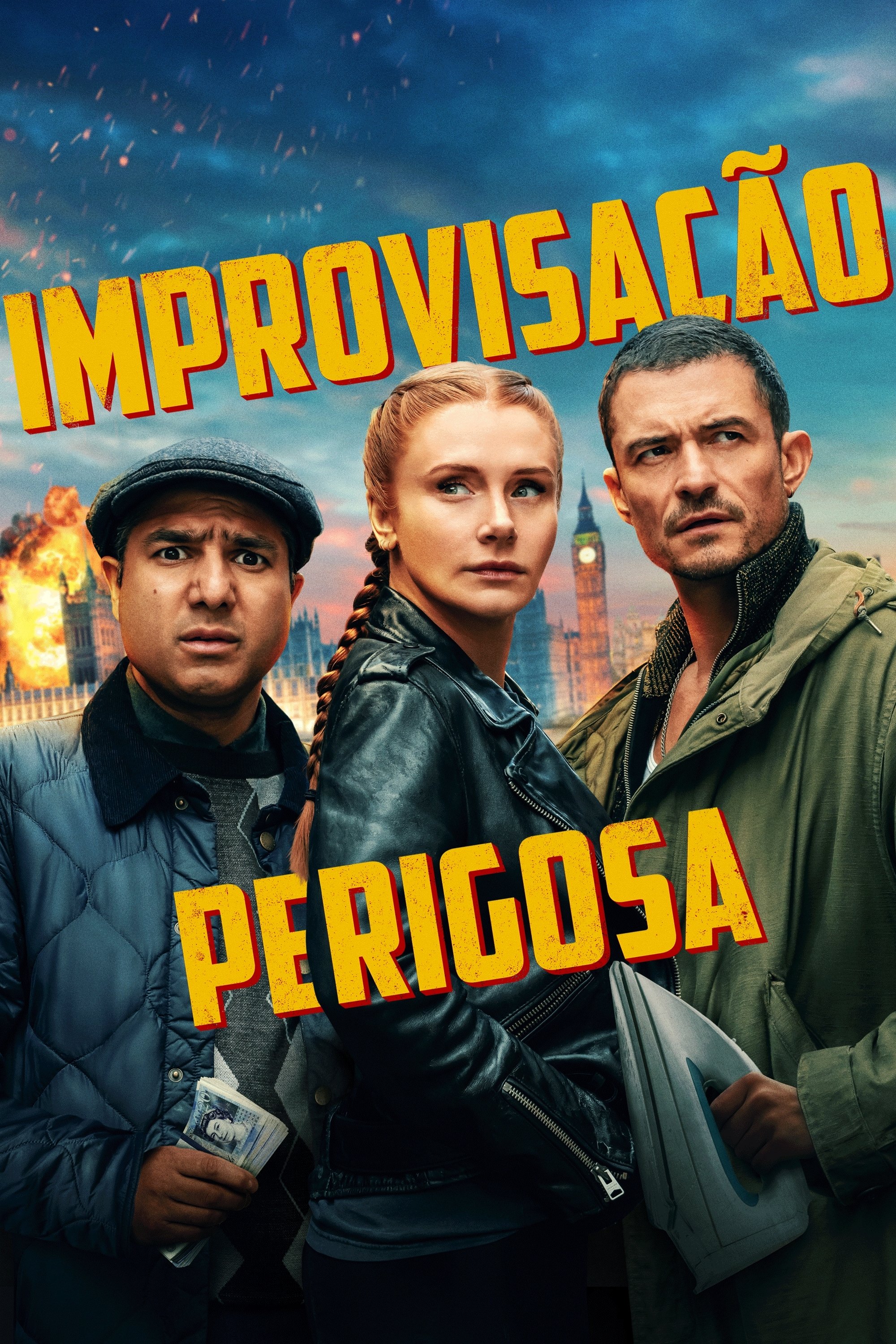Poster de Improvisação Perigosa