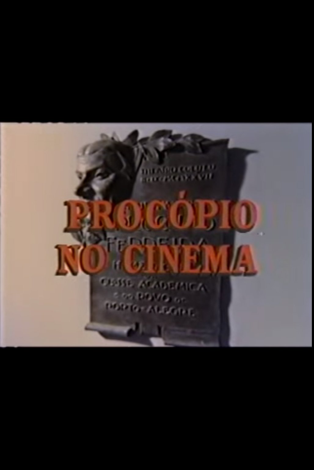 Poster de Procópio no Cinema