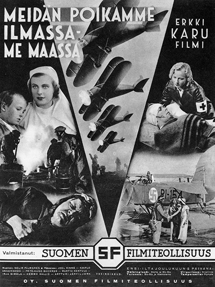 Poster de Meidän poikamme ilmassa – me maassa