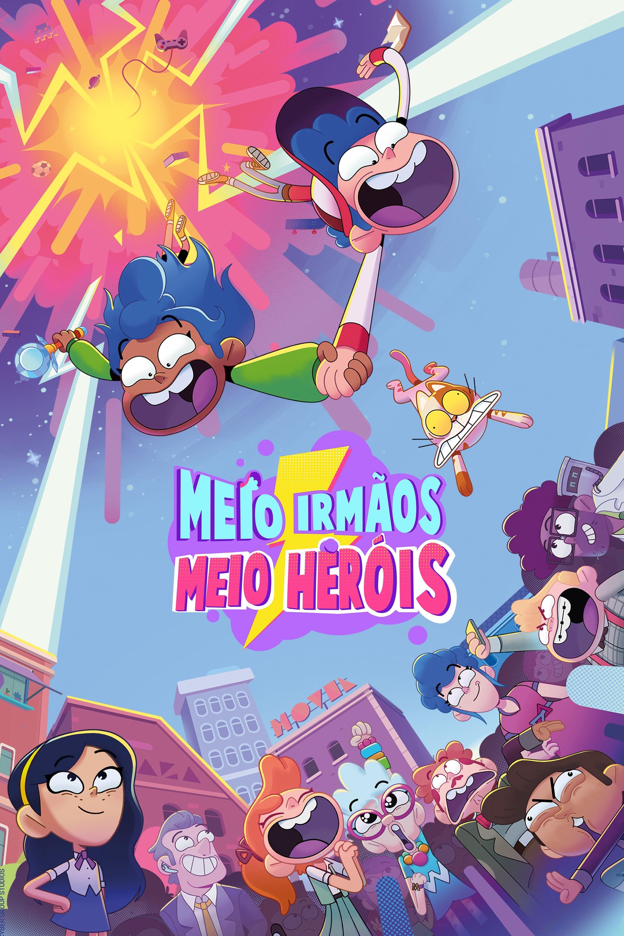 Poster de Meio-irmãos, Meio-heróis