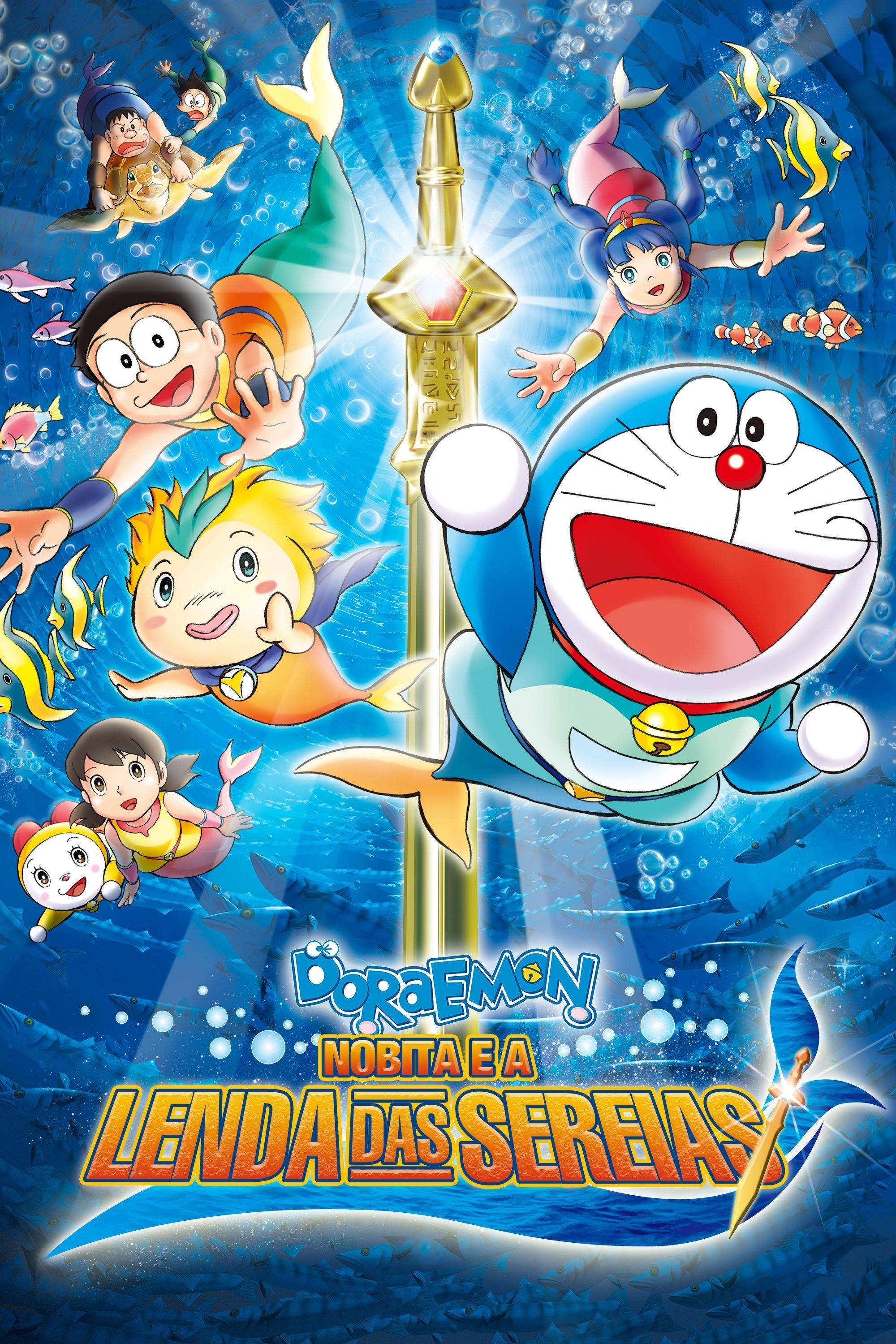 Poster de Doraemon: Nobita e A Lenda das Sereias