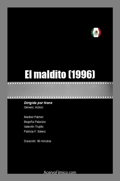 Poster de El maldito