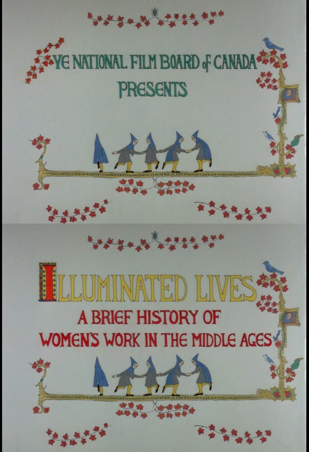 Poster de Illuminated Lives: A Brief History of Women's Work in the Middle Ages