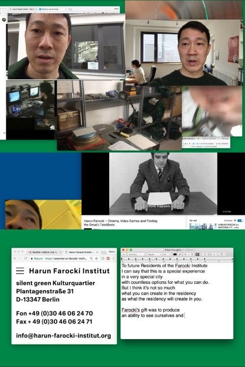Poster de What I Learned at the Harun Farocki Residency