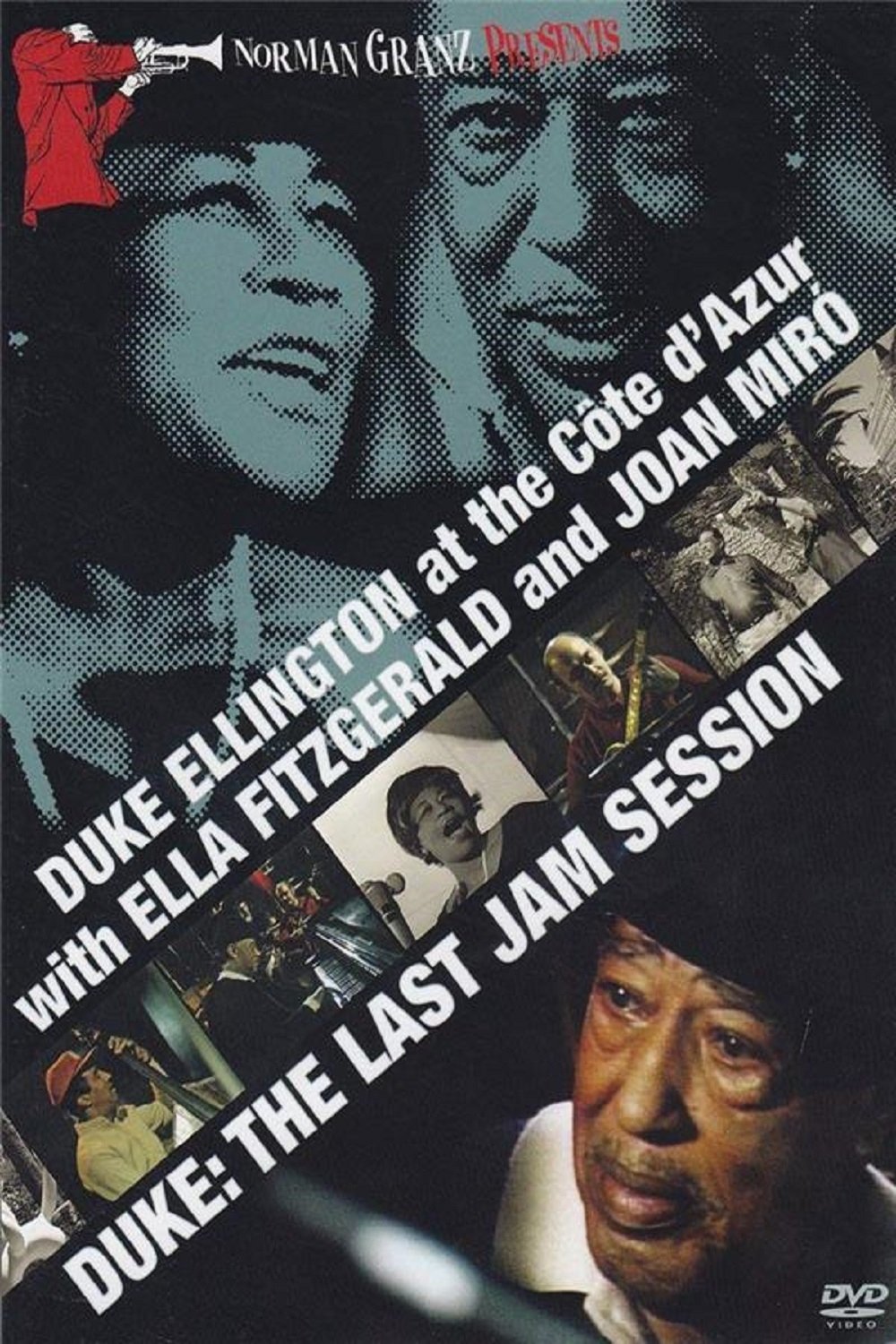 Poster de Duke Ellington at the Côte d'Azur with Ella Fitzgerald and Joan Miro