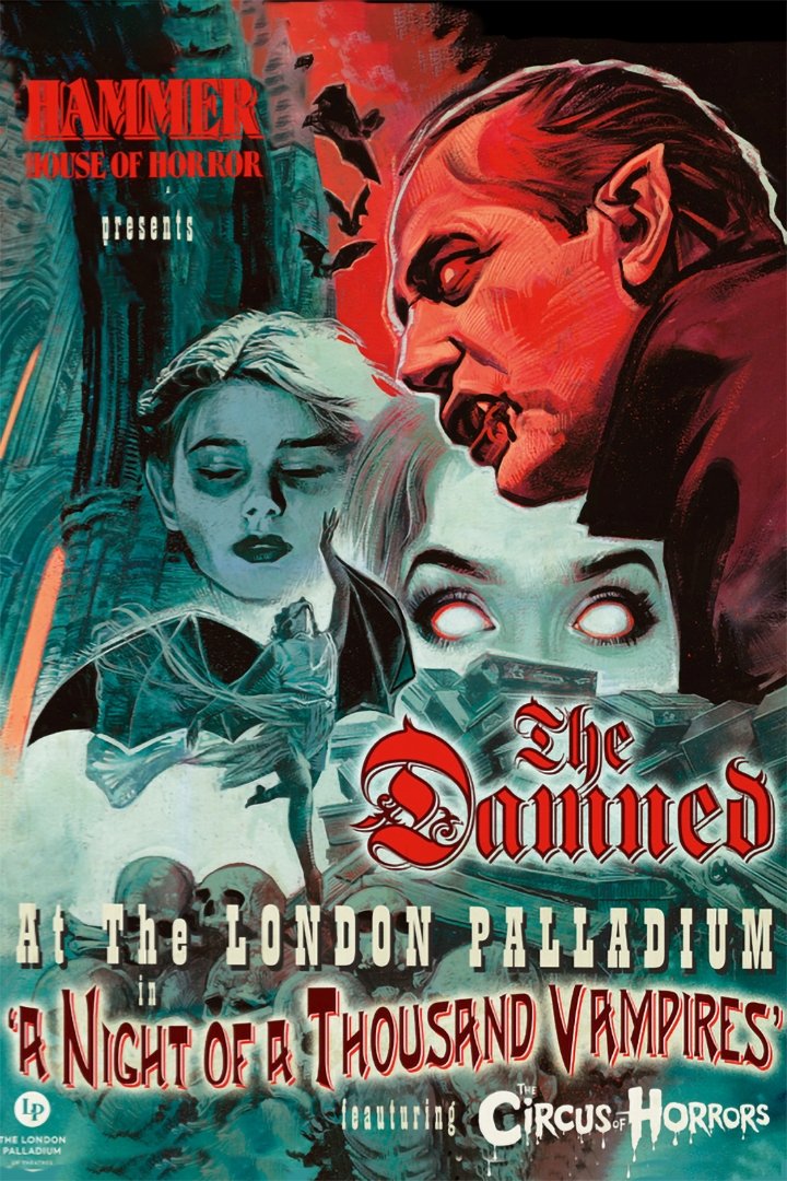 Poster de The Damned - A Night Of A Thousand Vampires Live In London
