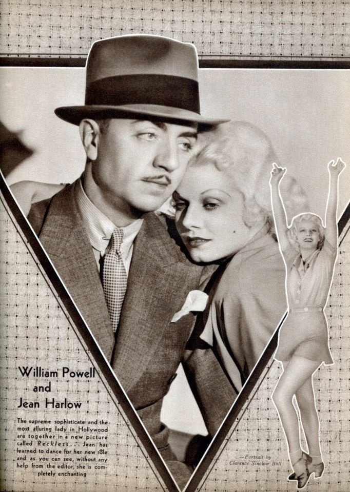 Poster de The Love Story of Jean Harlow and William Powell