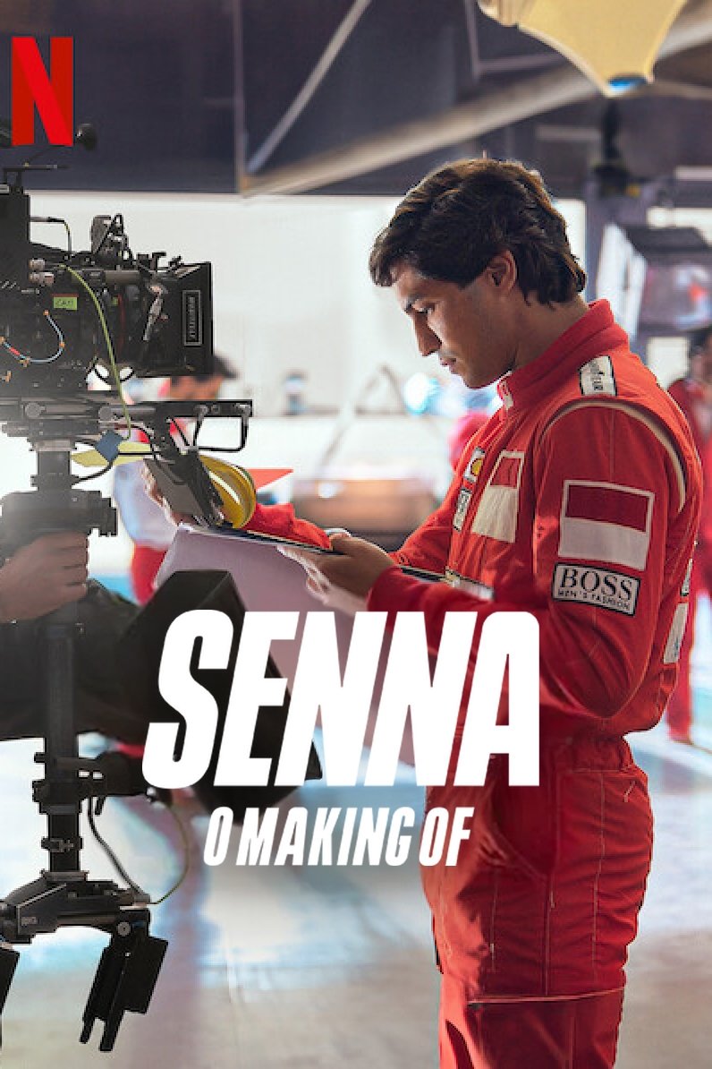 Poster de Senna por trás das cameras