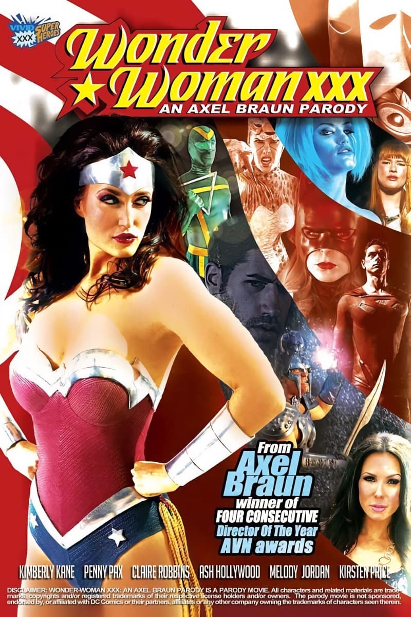 Poster de Wonder Woman XXX: An Axel Braun Parody