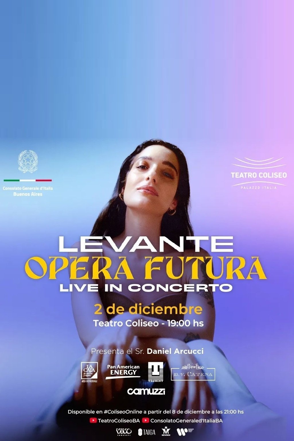 Poster de Levante: Opera Futura - Live In Concerto