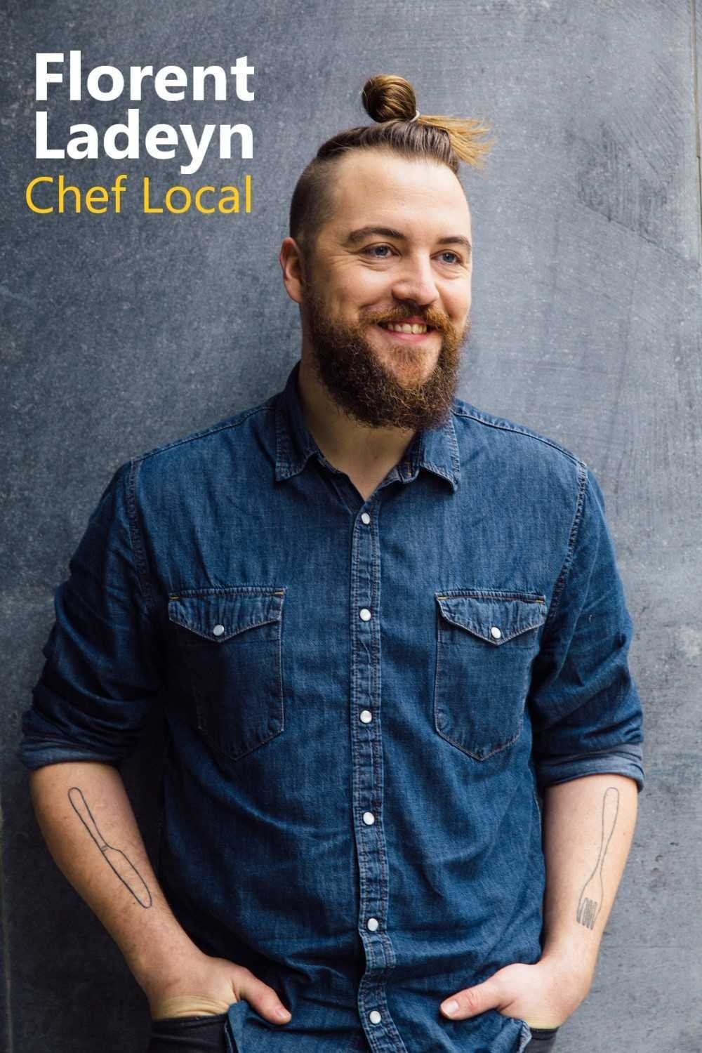Poster de Florent Ladeyn, chef local
