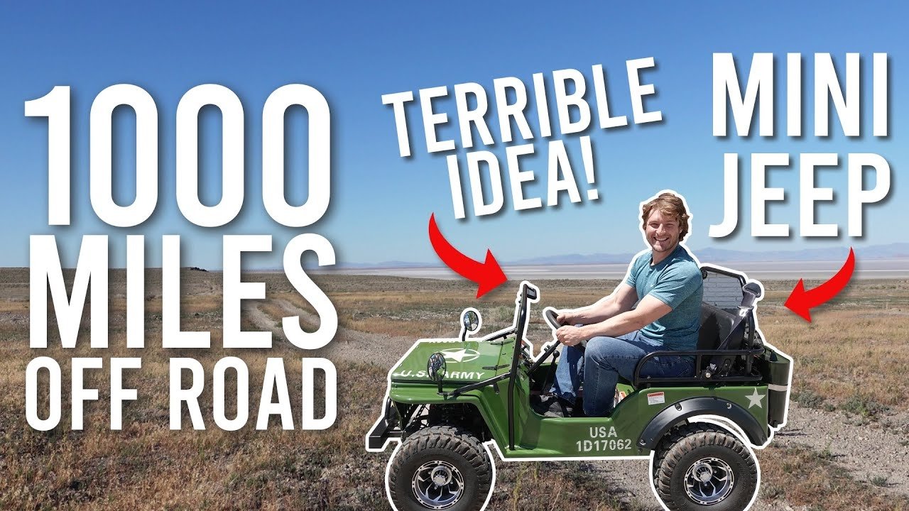 Will the Mini-jeep make it to Moab?
