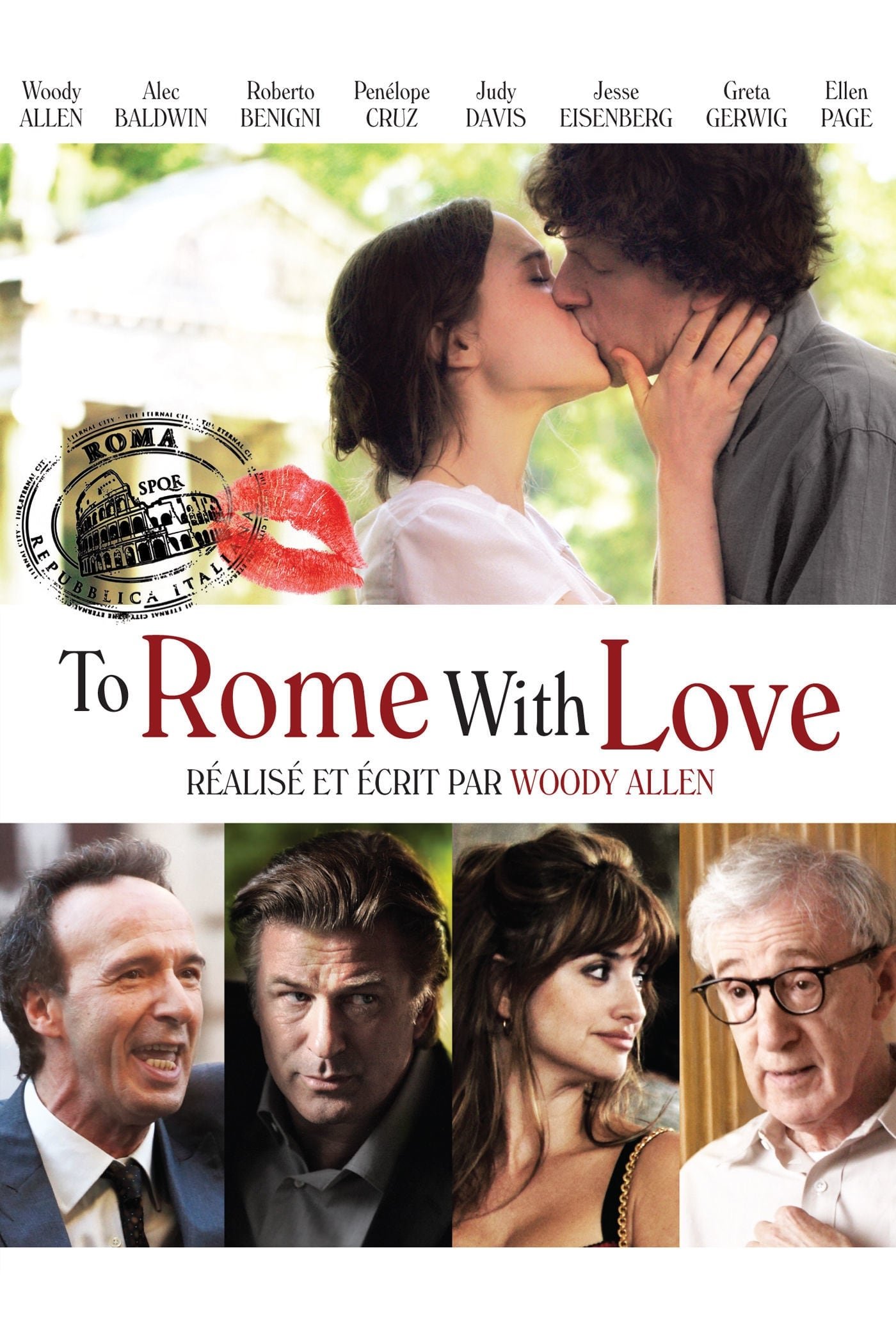 Affiche du film To Rome with Love
