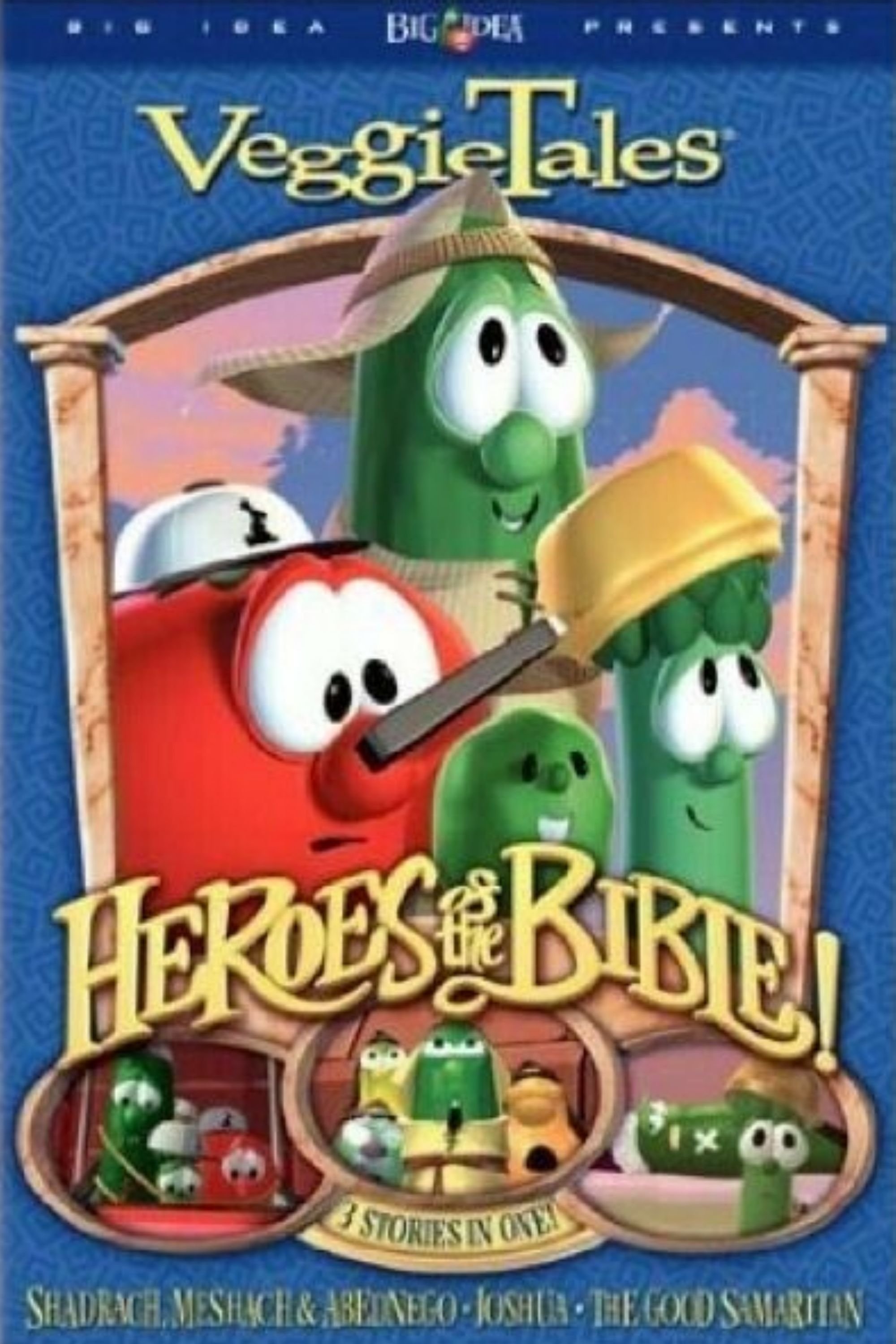 Poster de VeggieTales: Heroes of the Bible! Stand Up, Stand Tall, Stand Strong