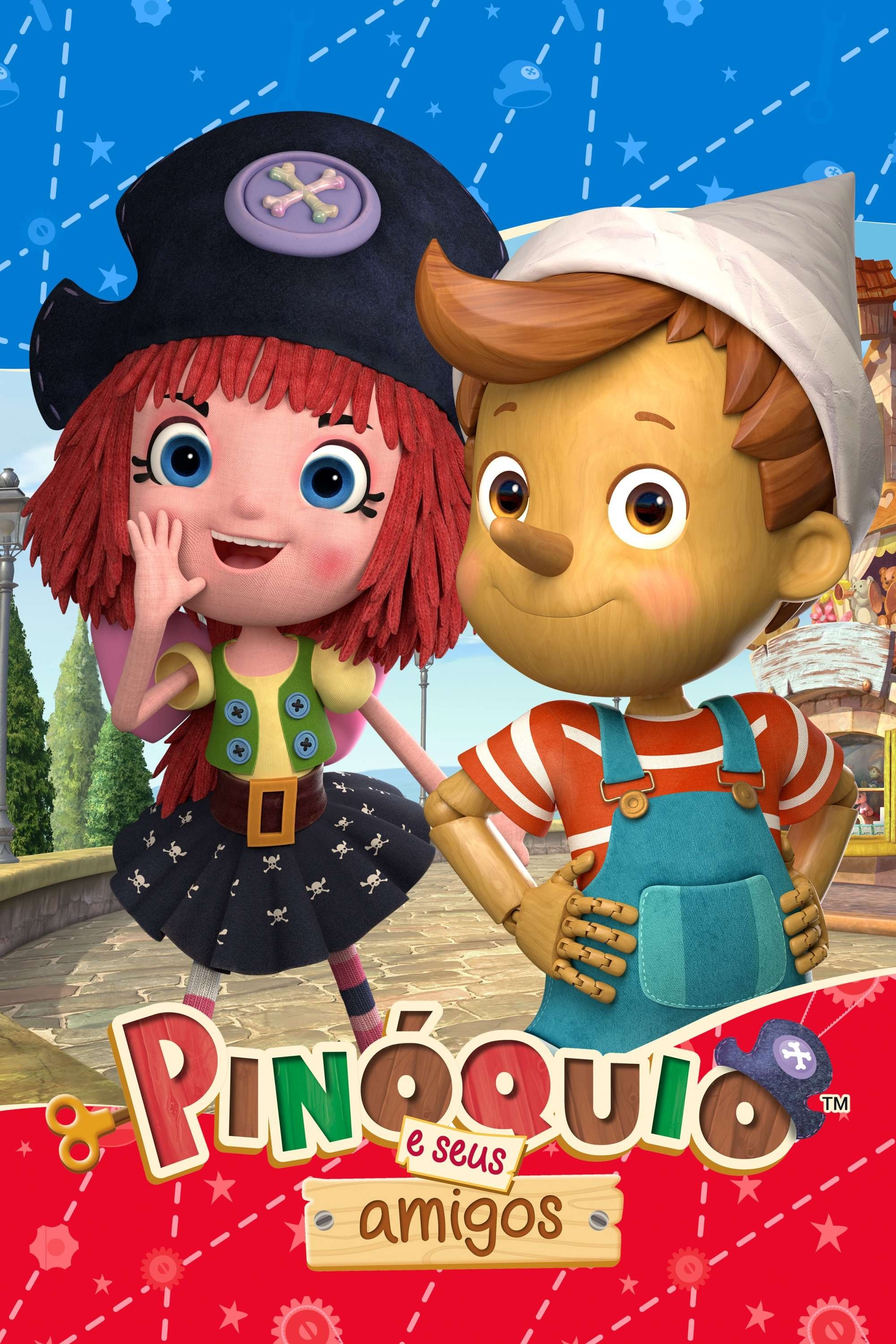 Poster de Pinóquio e seus Amigos