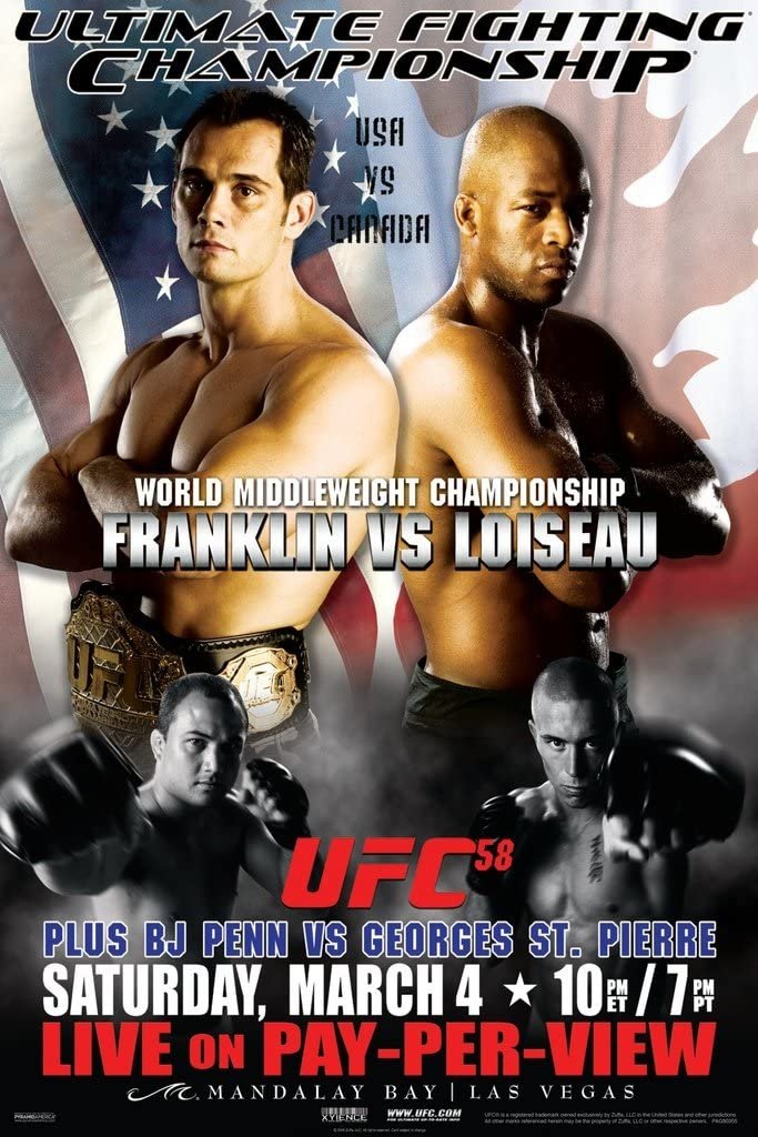 Affiche du film UFC 58: USA vs. Canada