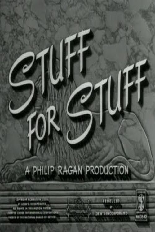Poster de Stuff for Stuff