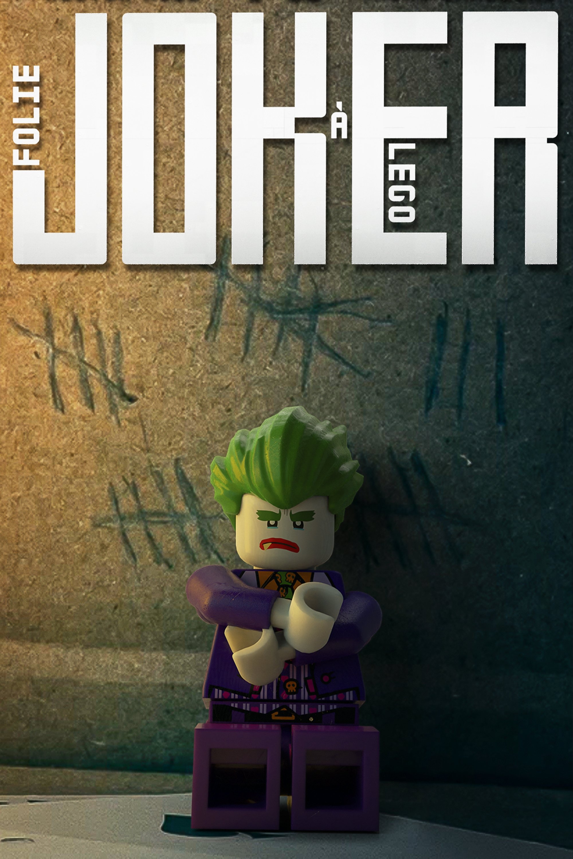Poster de Joker Folie à Lego