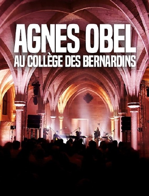 Poster de Agnes Obel en concert Collège des Bernardins, Paris