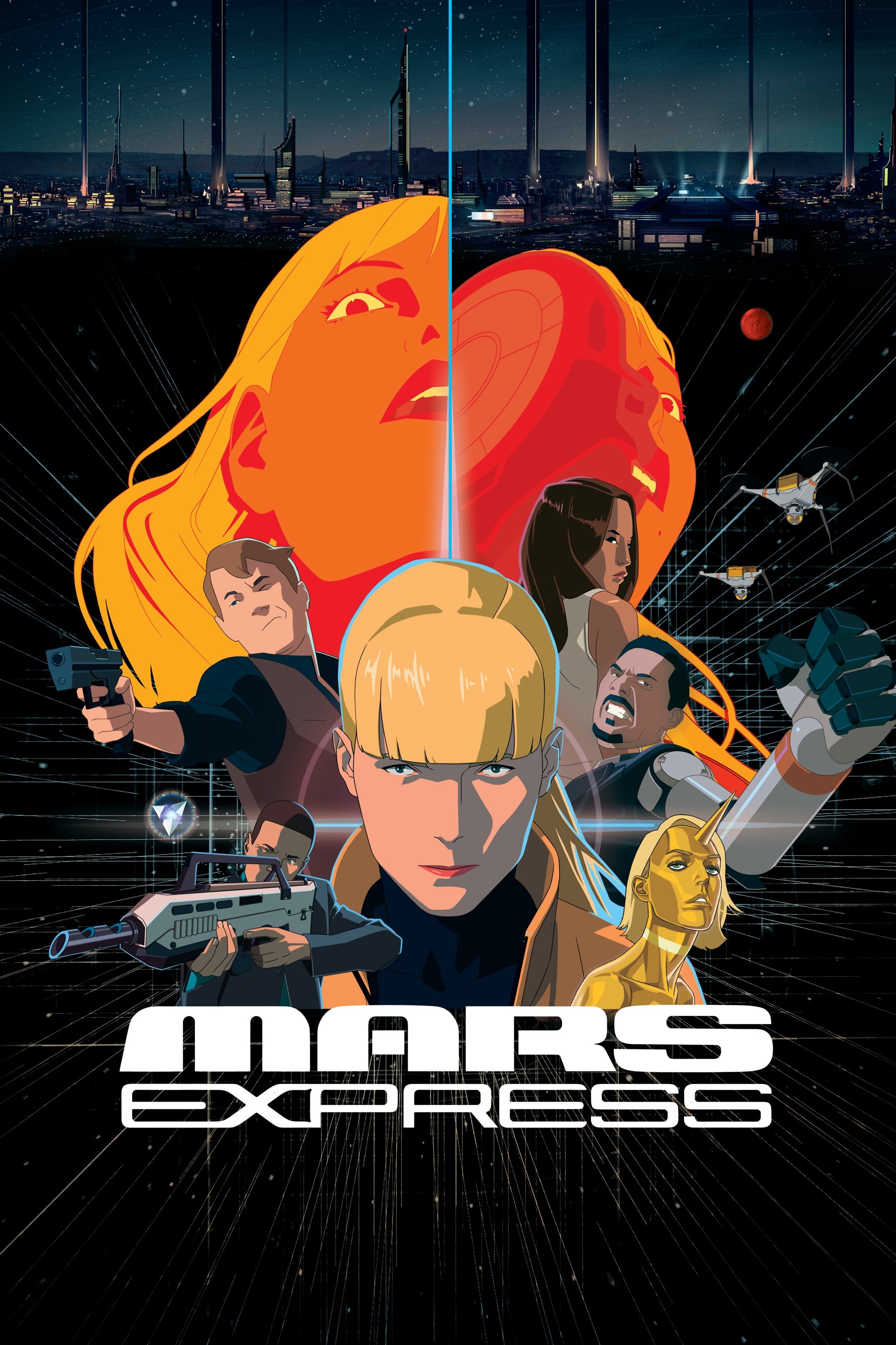 Mars Express poster Mars Express poster